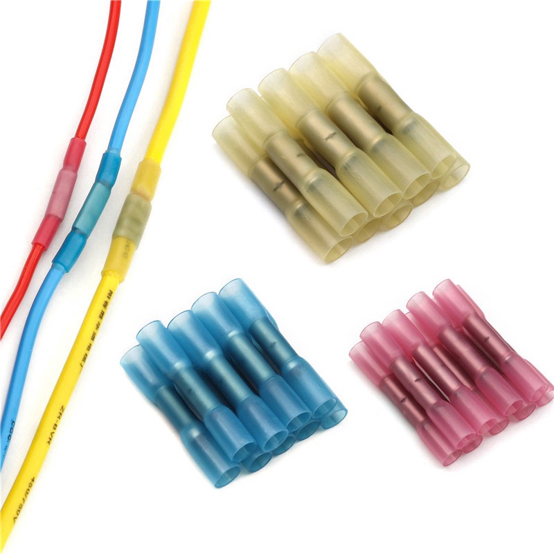 Set 20 ống nối cáp co ngót nhiệt chống thấm nước AWG 22-10 16-14 12-10