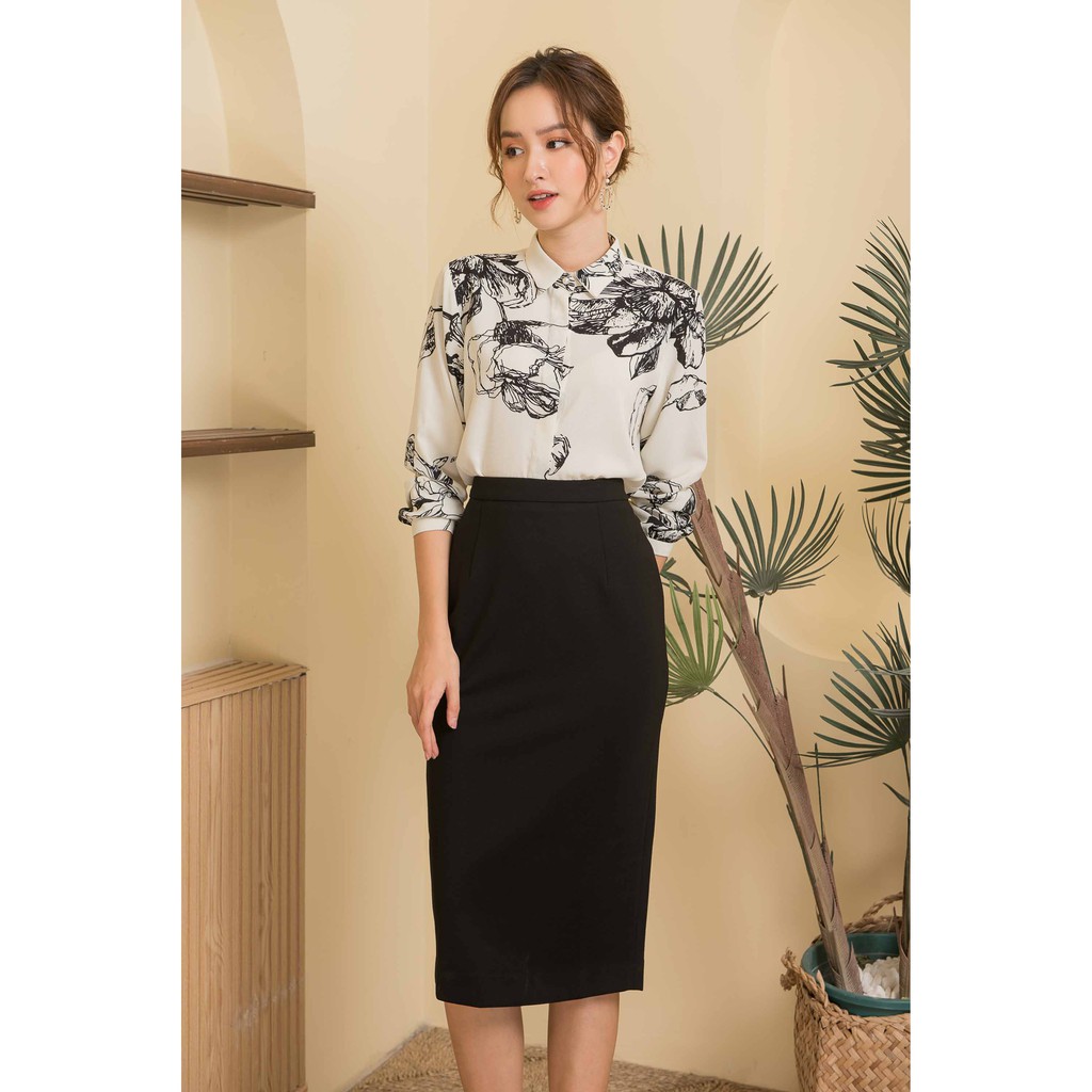 KOKA Design Chân váy bút chì midi CO00301