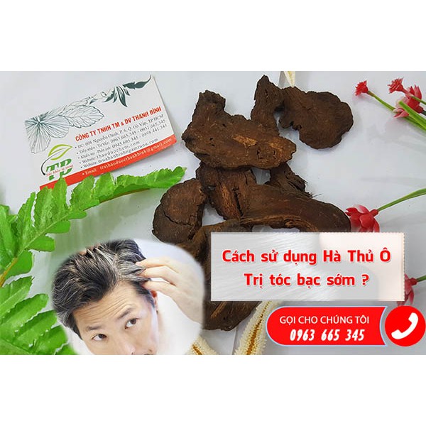 Cây Hà Thủ Ô Đỏ 100Gr (Bổ máu, xanh tóc) | BigBuy360 - bigbuy360.vn