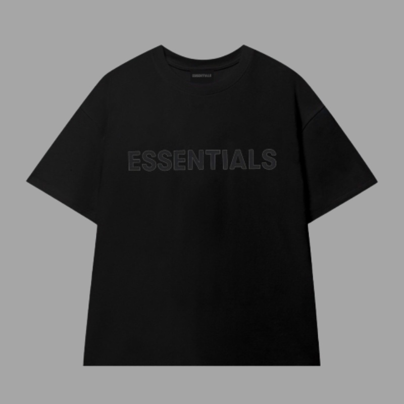 Áo Thun ESSENTIALS Tay Lỡ Oversize, Áo Phông Form Rộng, Nam Nữ Unisex, Chất Liệu 100% Cotton Cao Cấp -Trend Clthing