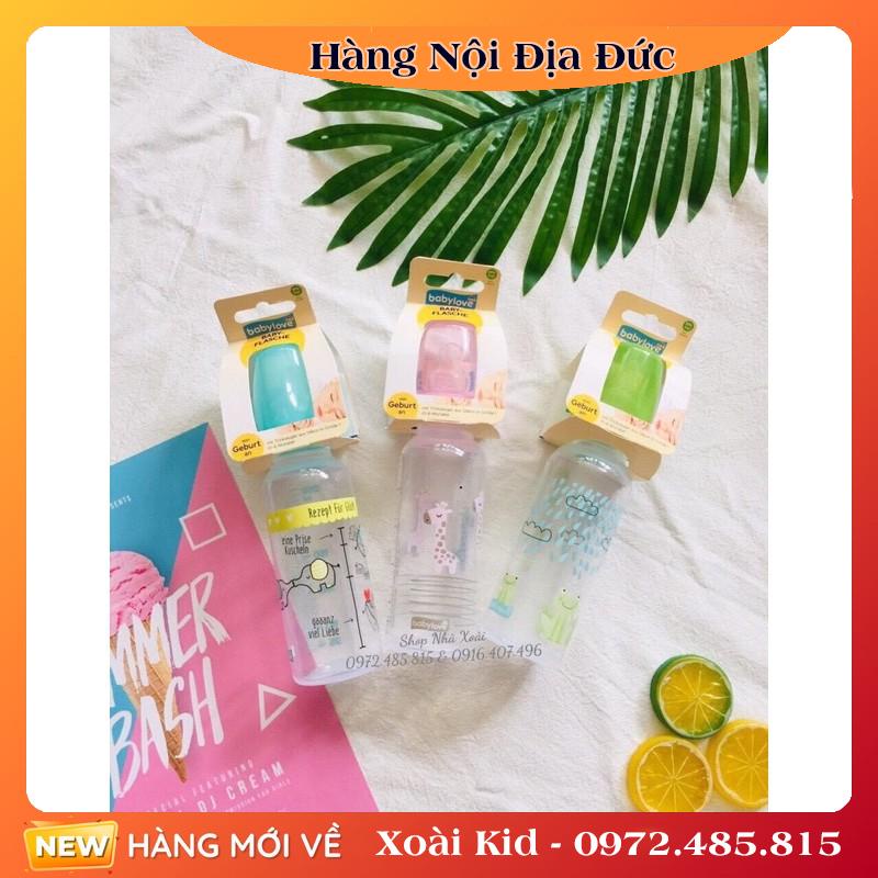 Bình sữa BABYLOVE size 150ml, 280ml cho bé của Đức