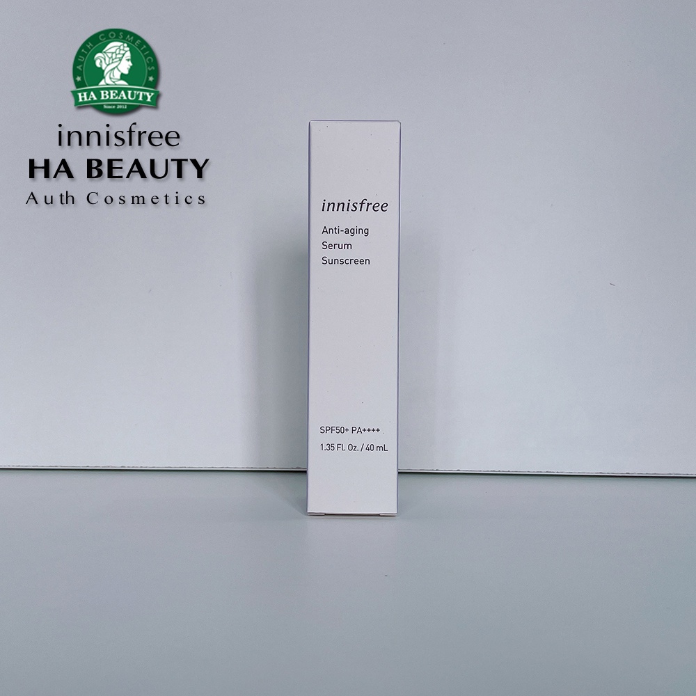 Kem chống nắng ngăn ngừa chống lão hóa innisfree Anti-aging Serum Sunscreen SPF 50+PA++++ 40ml dưỡng ẩm