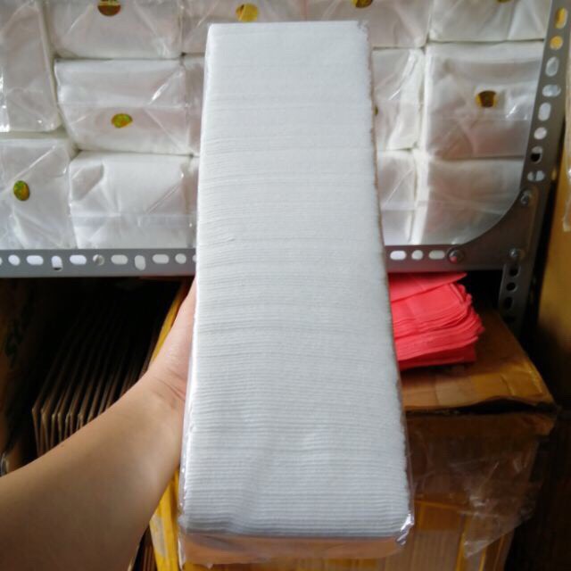 Giấy Lau Mặt (Cây 200 Tờ) Dùng cho Spa, Thẩm Mỹ Viện, Y Tế Huyền Trang