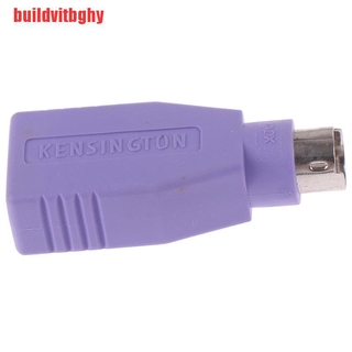 (Mua-Code) 1pc Usb Female To Ps2 Ps / 2 Male Adapter Keyboard Mouse
