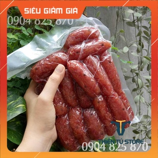 Lạp xưởng miền tây - tròn ngắn - khô 70%nạc