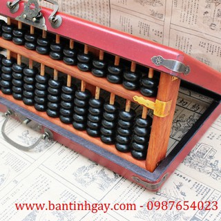 Bàn Tính Suan Pan - Có Họp Cao Cấp