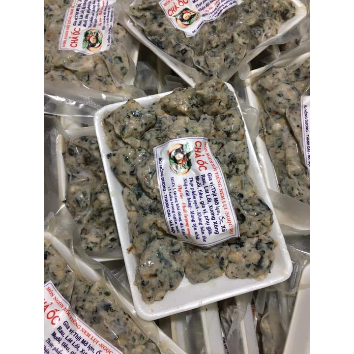 {NOWSHIP} CHẢ ỐC , MÓN NGON NỔI TIẾNG, GÓI 500GRAM