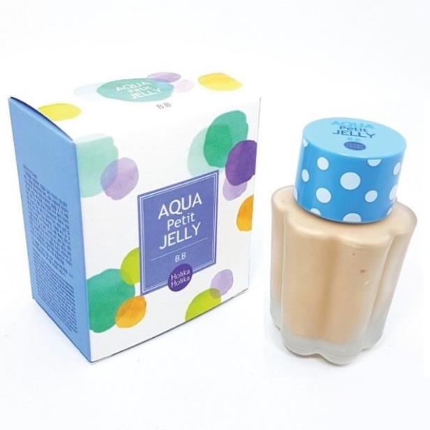 💝 FREESHIP 💝 Kem nền Holika Aqua Petit Jelly BB Cream dạng thạch che phủ hoàn hảo 40ml