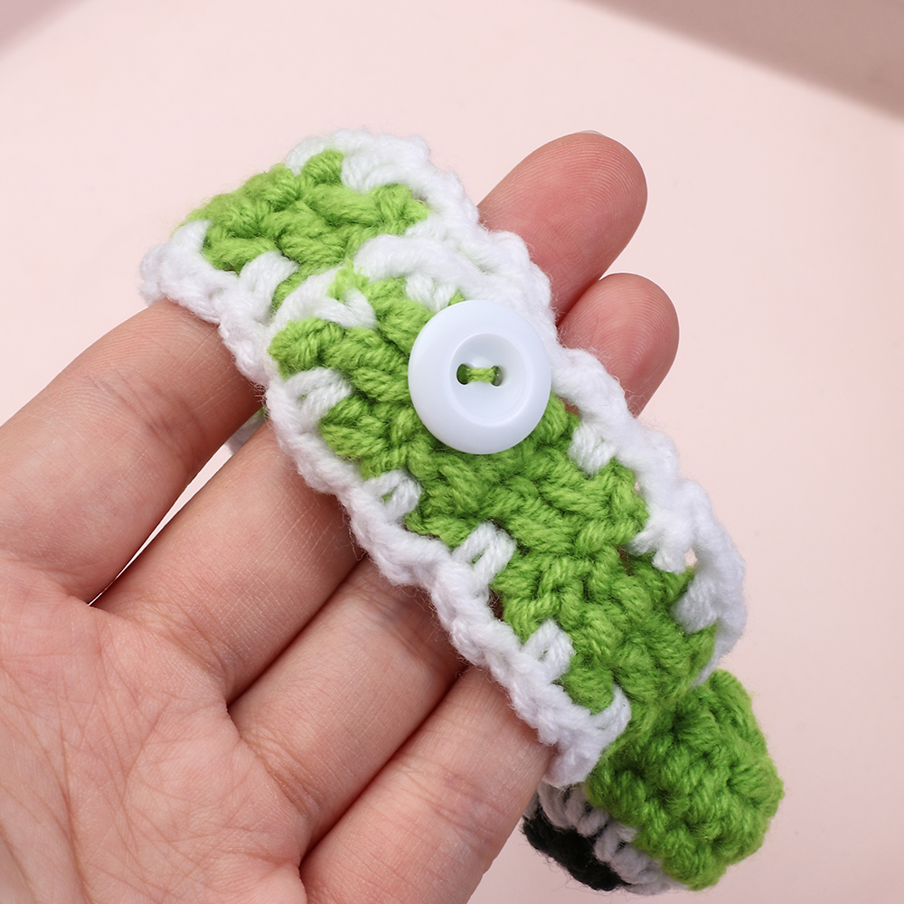 Vòng Đeo Tay Đan Len Hình Động Vật Dễ Thương Thời Trang Cho Bé Gái