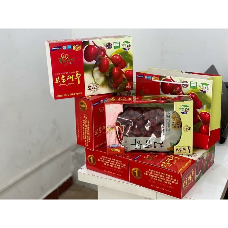 Táo khô đỏ hàn quốc