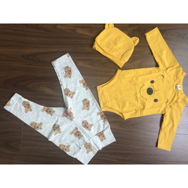 Set gấu Pooh 3 chi tiết