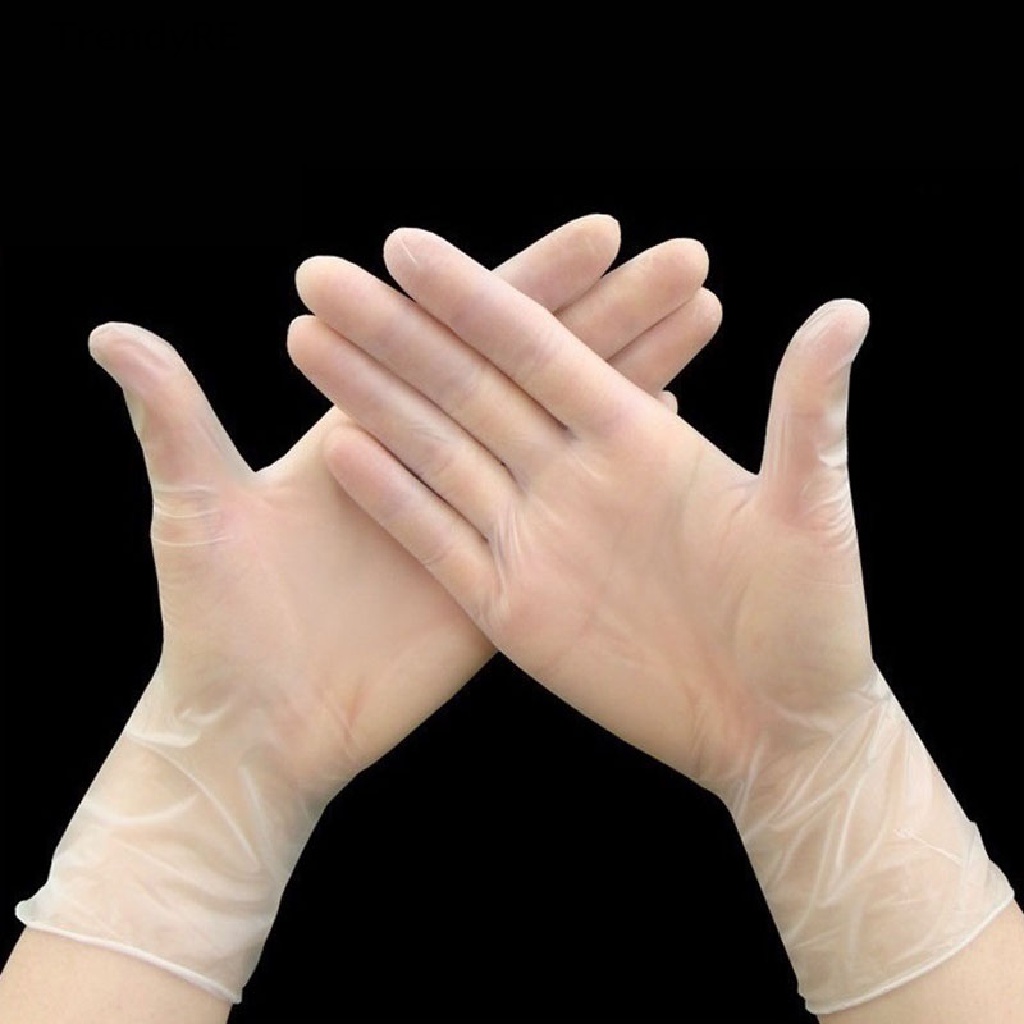 [Hàng mới về] Set 100 găng tay nhựa dùng một lần tiện lợi cho nhà bếp