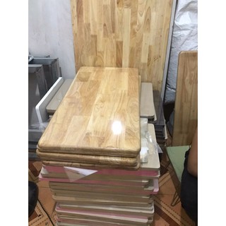 Mặt gỗ cao su kich thước 50*80