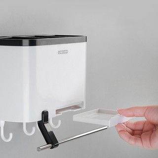 KỆ NHÀ BẾP CÓ MÓC NHÔM ECOCO E1801