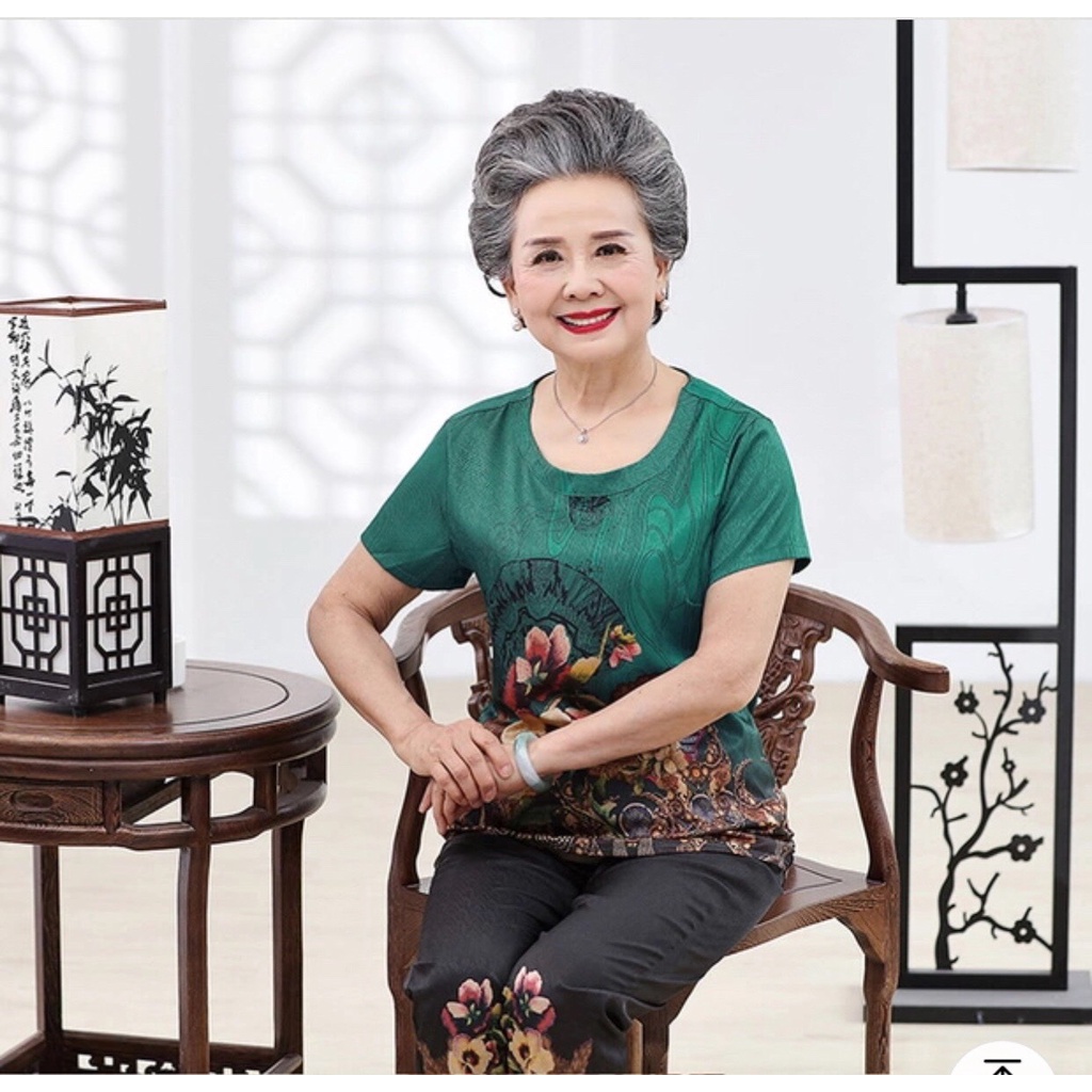Bộ lụa trung niên cao cấp