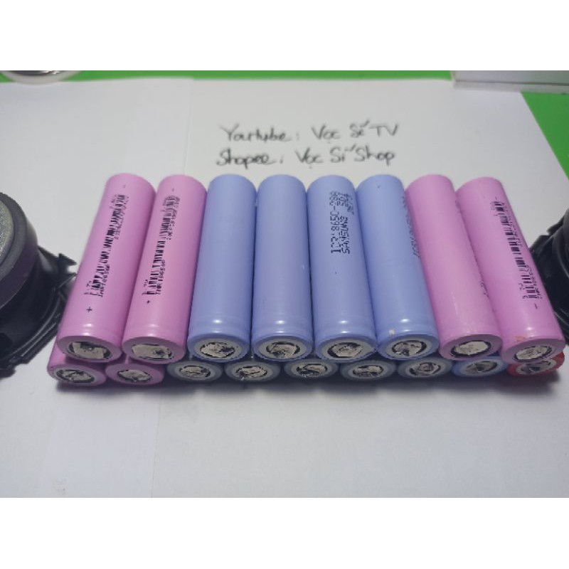 Cell laptop cũ samsung, lg, sony,...dung lượng 1500mAh trở lên