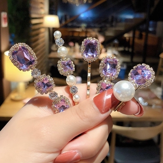 Purple hairpin Hair accessory