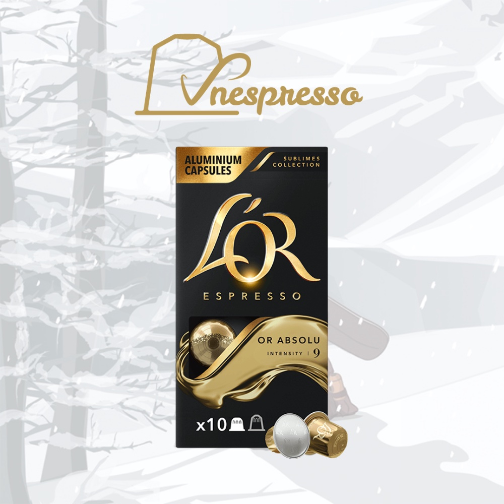 Viên nén cà phê Nespresso compatible OR Classic Intenso - Hộp 10 coffee capsules