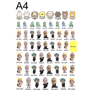 Sticker Hàn Quốc dành cho bé yêu ♥️
