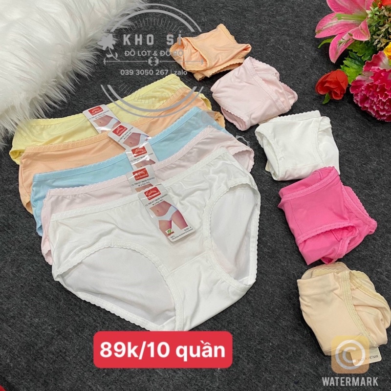 Combo 10 quần cotton thái 89k/10 quần