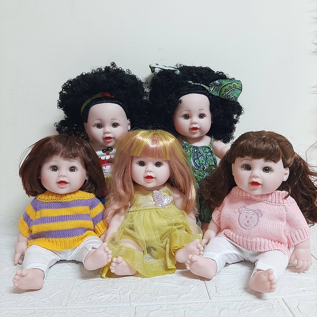Búp Bê Tái Sinh Nhựa Mềm Cao Cấp Nathaniel  30 cm 12 inch Silicone Vynil Reborn doll