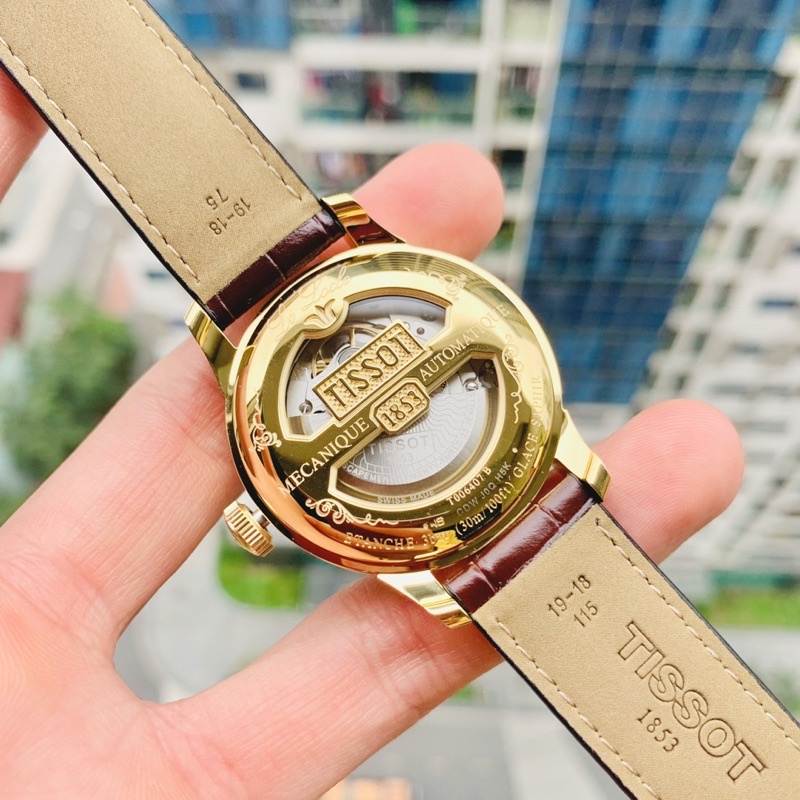 Đồng hồ nam chính hãng Tissot Le Locle Diamond T006.407.36.266.00 - Máy cơ tự động - Kính Sapphire