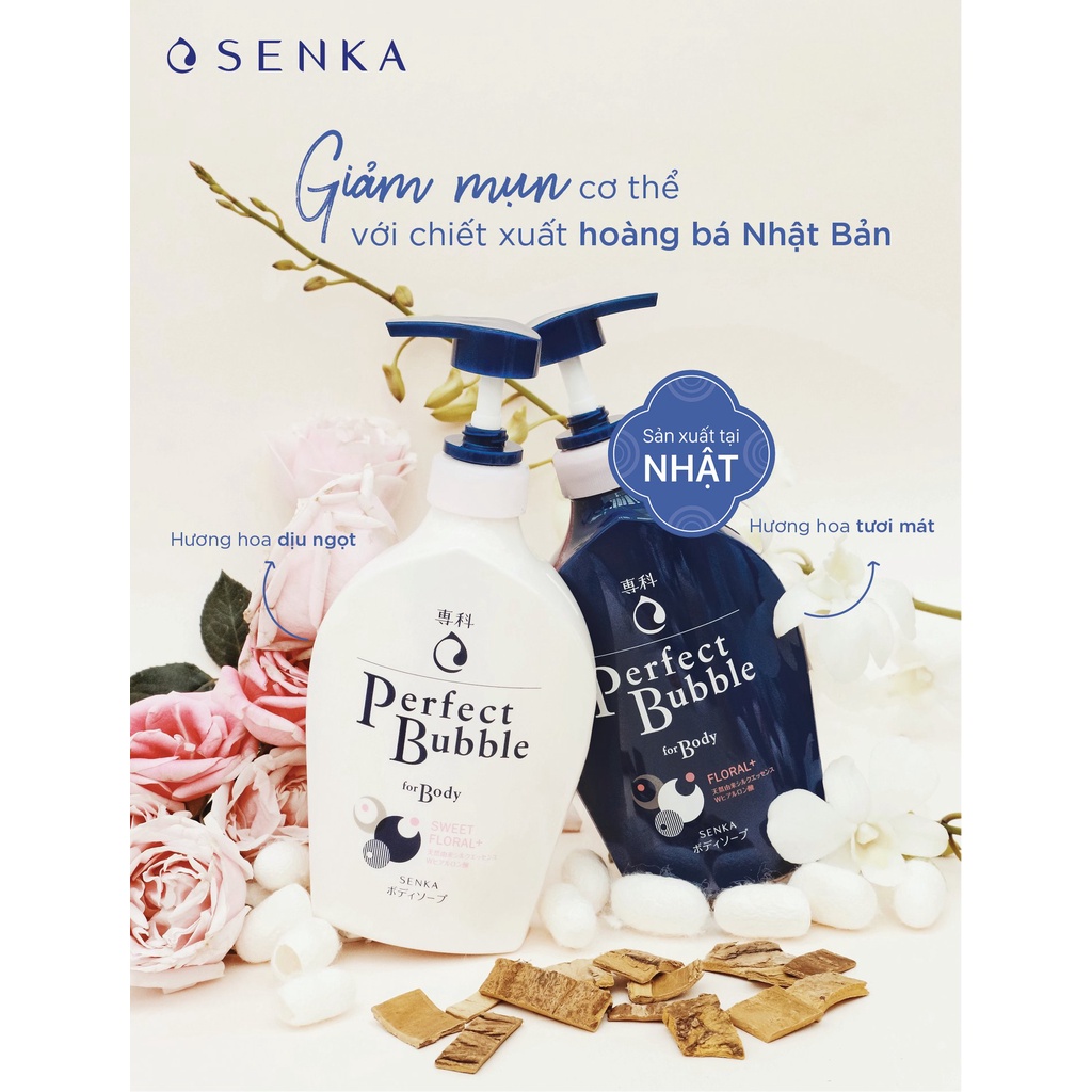 Sữa Tắm Dưỡng Ẩm Senka Perfect For Body 500ml