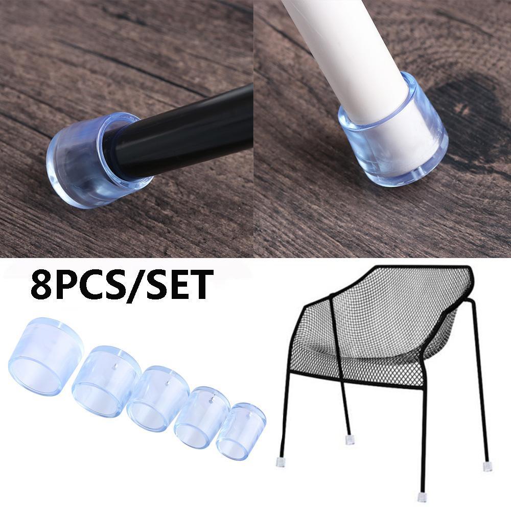 Set 8 Đệm Silicone Bọc Bảo Vệ Chân Ghế Tiện Dụng
