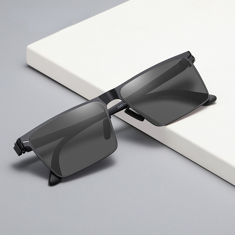 Kính Mát Phân Cực Phong Cách Retro Thời Trang Cho Nam