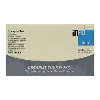 Giấy ghi chú - giấy note Info Note cỡ 3x5