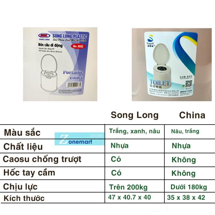 Bô vệ sinh cho người già Songlong B092 bo nguoi gia ghế bô trẻ em, người bệnh