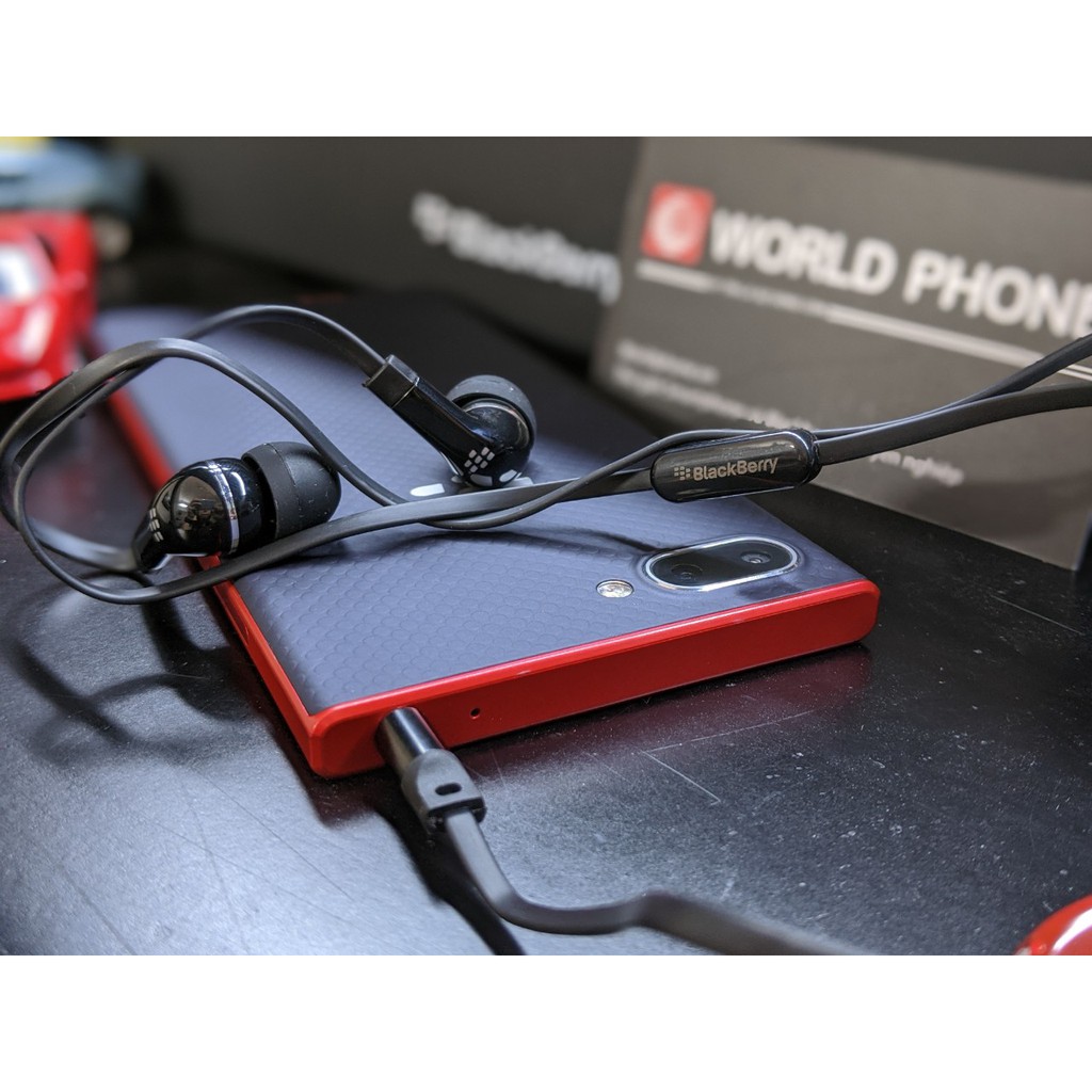 Tai nghe Blackberry BB Key2 LE, BB Motion zin bóc hộp phụ kiện
