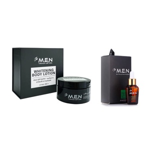 Bộ đôi dưỡng trắng da nam the men serum face và body lotion