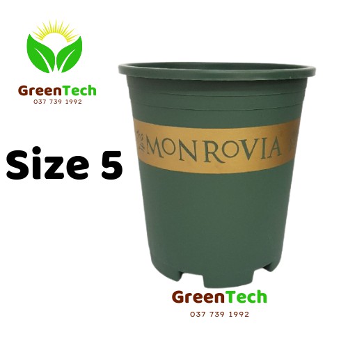 [ Giá Sỉ ] Chậu Nhựa MONROVIA 5GL Việt Nam - Chậu Trồng Cây Cảnh, Hoa