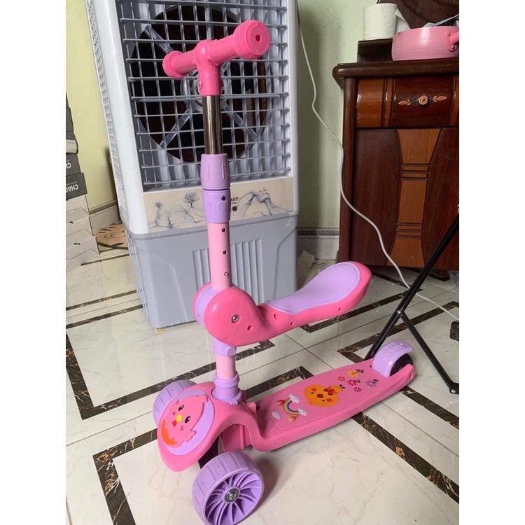 FREESHIPXe scooter cho bé, Xe trượt Scooter có đèn,có nhạc cho bé, trẻ em cao cấp [HÀNG LOẠI 1]