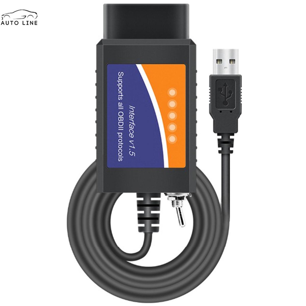 Dây Cáp Chuyển Đổi USB OBD2 Cho Hệ Thống Kiểm Tra Xe Hơi Windows OBD2 SHOPCYC7720