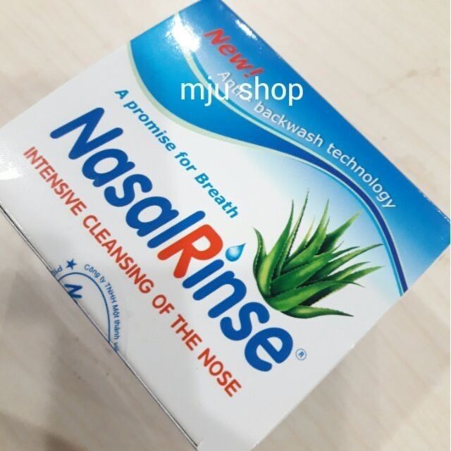 Muối rửa mũi NasalRinse (hộp 25 gói)