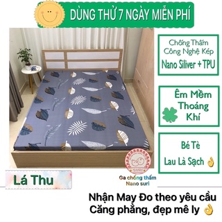Ga cotton chống thấm cao cấp Nano suri
