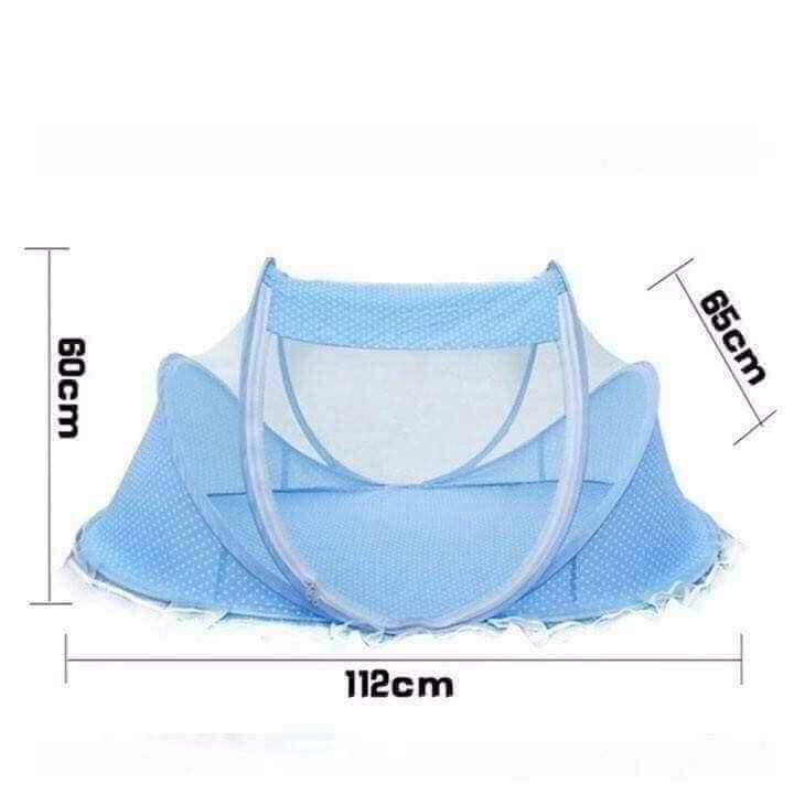 MÀN NHẠC KÈM ĐỆM VÀ GỐI HAPPY BABY CHỐNG MUỖI CHO BÉ