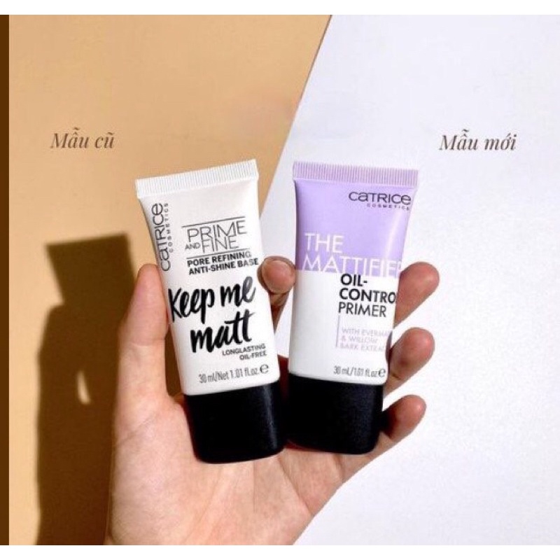 Kem lót Catrice Prime and Fine mẫu mới nhất 2022
