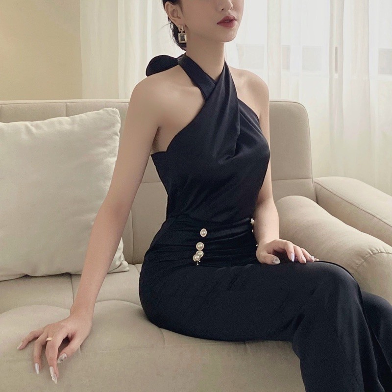 Áo lụa yếm - Wrap Tank Top
