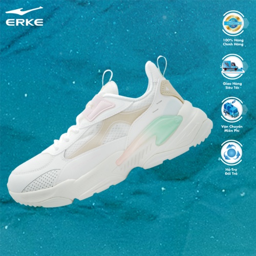 Giày thể thao nữ chính hãng cao cấp tập gym, tập thể dục chống trơn trượt ERKE- 12122214063