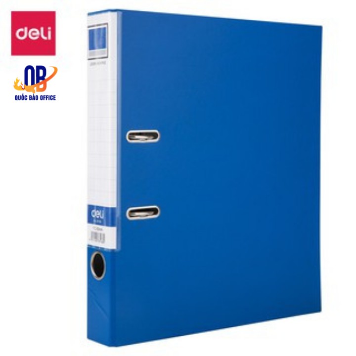 FILE còng DELI - Bìa còng  A4/FC- 5CM /7CM- xanh dương - W38168 / W38169 / W38178 / W38179 1 chiếc