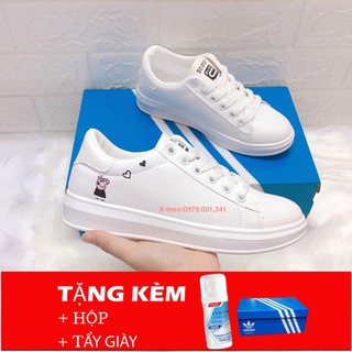 [XẢ HÀNG + FREE SHIP+TẶNG TẨY GIẦY + TĂNG CHIỀU CAO] GIÀY THỂ THAO NỮ HEO KUTE NĂNG ĐỘNG  DỄ PHỐI ĐỒ