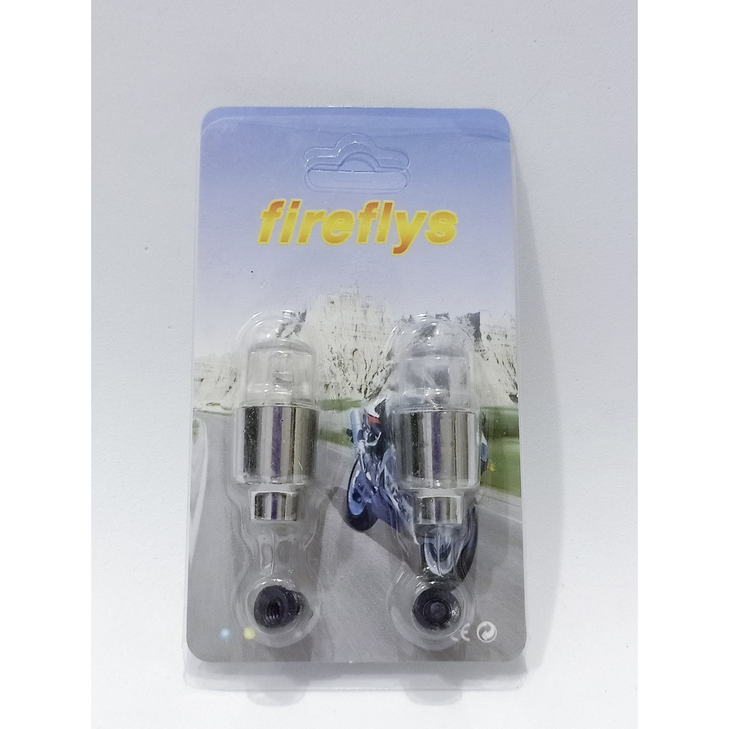 Bộ 2 Đèn Led Neon Gắn Van Bánh Xe Đạp / Xe Máy- Đèn Led Van Xe cảm biến ánh sáng