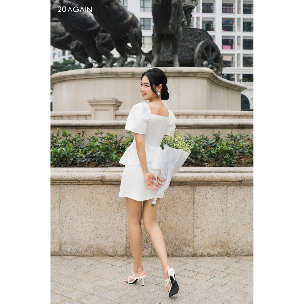 [Mã WABRM50 giảm 15% đơn 99k] Áo sơ mi Xòe Gấu 20Again ASA1460 | BigBuy360 - bigbuy360.vn