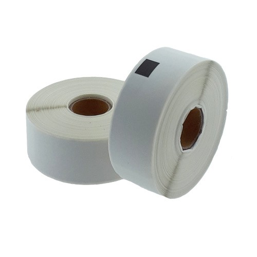 Set 2 cuộn giấy in tem nhãn Brother QL700/QL800...