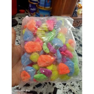 BỊCH SỎI 7 MÀU TRANG TRÍ HỒ CÁ ĐỦ CỠ