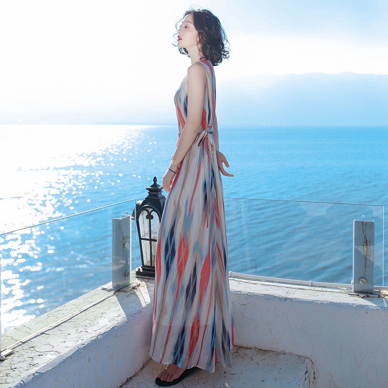 IELGY Đầm Không Tay Cổ Tròn Dáng Ôm plus size Dành Cho Nữ