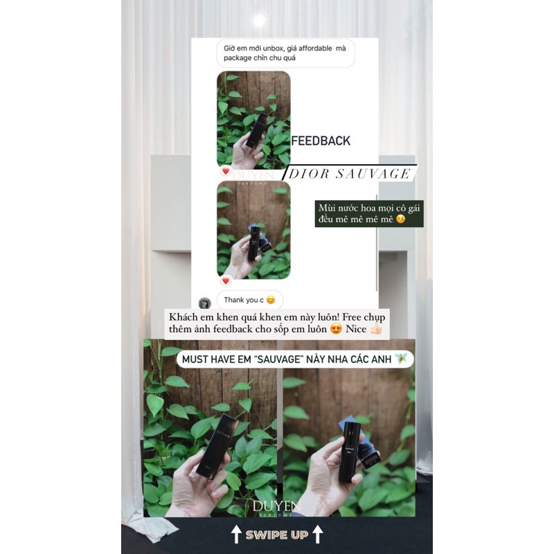 Nước hoa mini 20ml DIOR SAUVAGE (NAM) | Thế Giới Skin Care